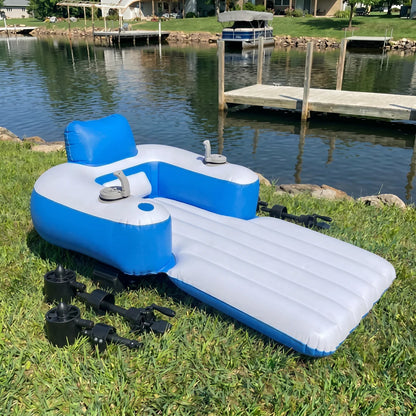 HidroDeslizador™ : La tumbona de piscina inteligente con doble motor y giro de 360°